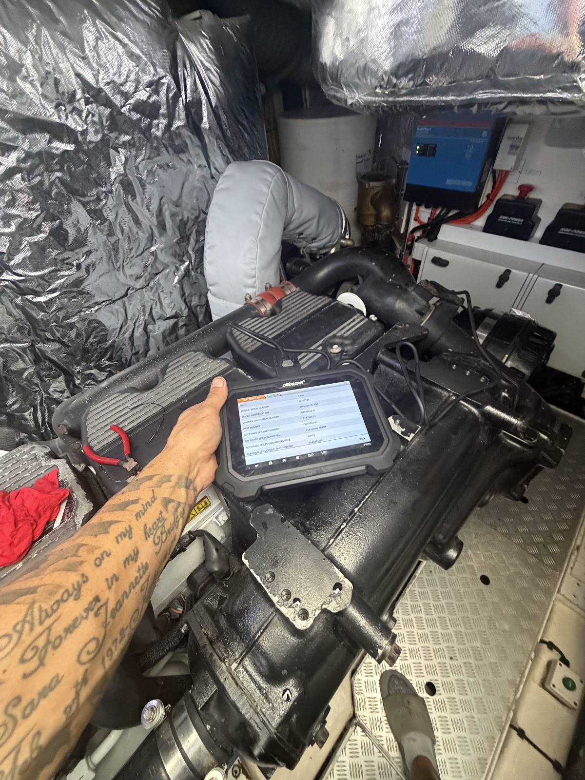 Geordie Bridges, owner of Gold Marine Solutions