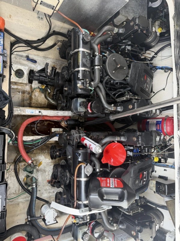 Emergency marine engine repair